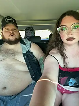 ANNIEandHUNNIE - Fuck Show “in public” creampie
