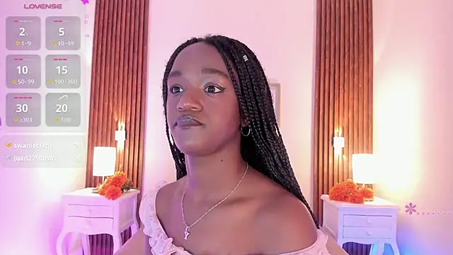 Chloebrunnie - Striptease wih a sexy song ♥