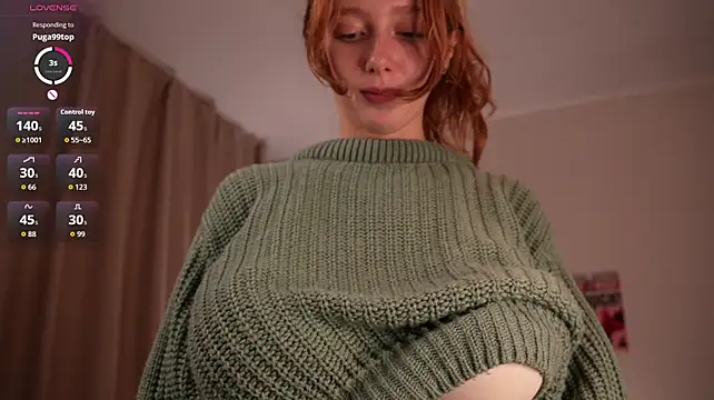 AdritVance - take off top and bra