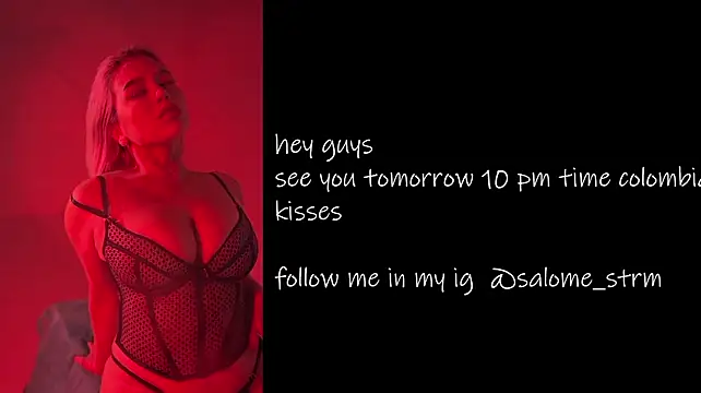 SalomeStorm_ - Suck fingers and play boobs💦😈💋