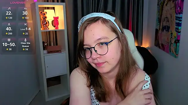 LiaBroock - lick lips