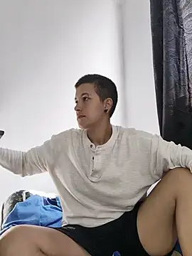 Sweet_nico_19 - two dildos in her pussy