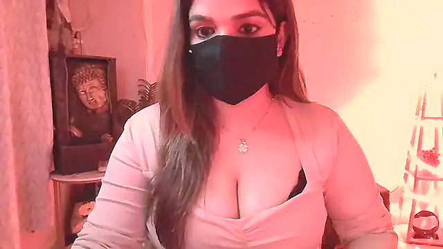 Prerna__ - cream on boobs spank 10