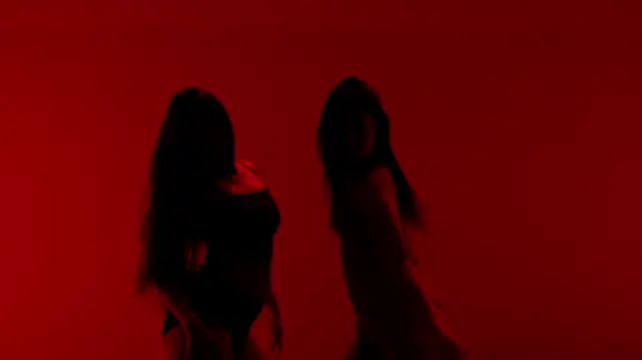 Honeyy-Angel - Two Ladies Sexy Red Room Dance ❤️‍🔥