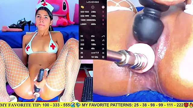 AriannaLewiis - 🤯CONTROL FUCKMACHINE 2MINUTES💥