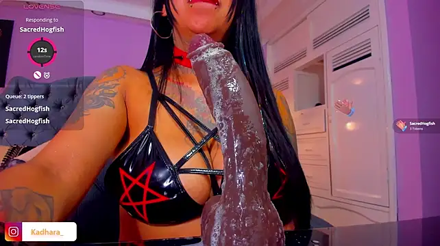 Kadarah - Fill tits with saliva and fuck them