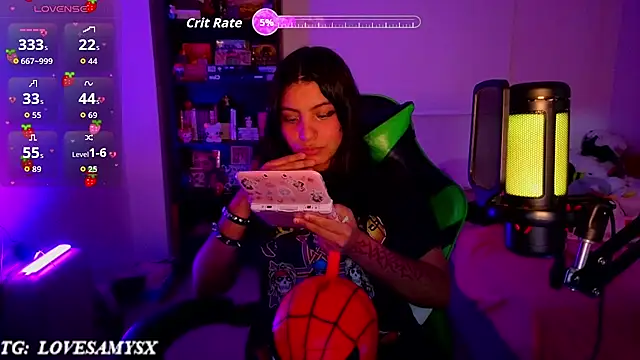 Lovelyamyy - CUM SHOW IN PANTIES + FEET + DOMI👾