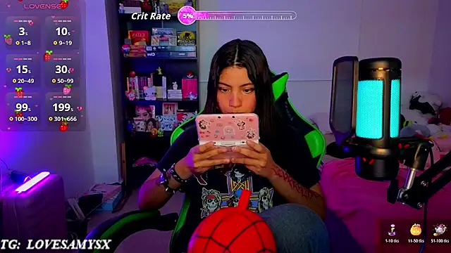 Lovelyamyy - CUM SHOW IN PANTIES + FEET + DOMI👾