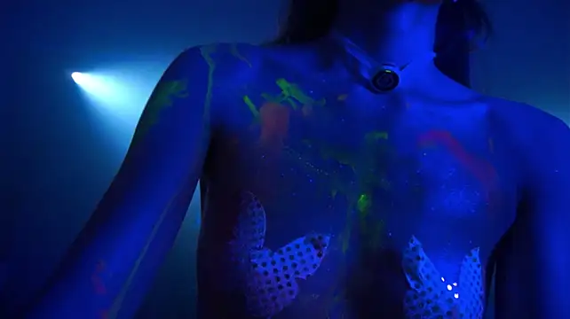 EditaBails - Painted ice on my nipples