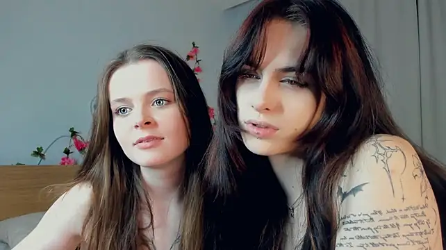 KrystalTrudel - spit in each other mouth