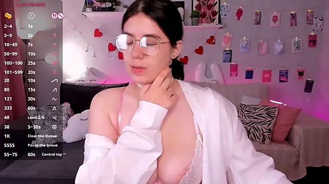 BellaCaress - Ride the pillow with oil on my boobs