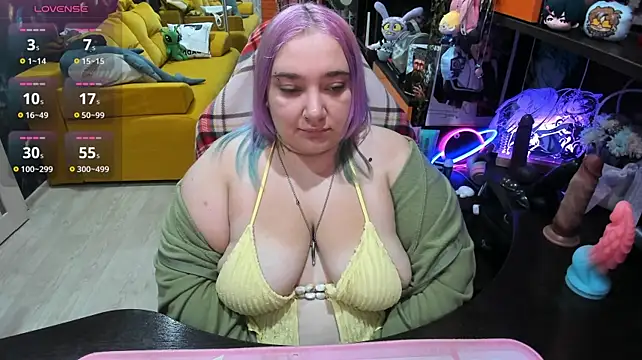 Softie_Sofy - Pussyfuck with black big toy~( •̀ ω •́ )