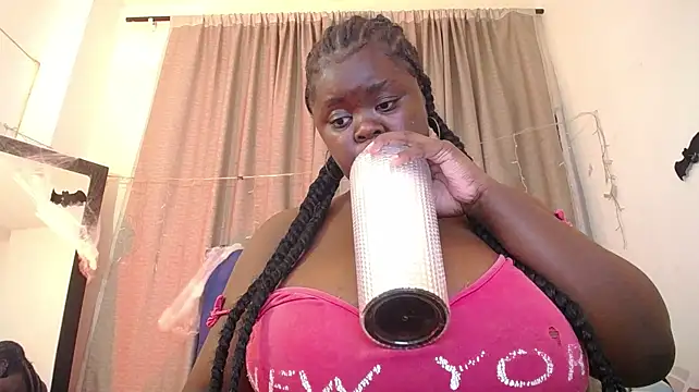 Neighbor-ebony - massive squirt
