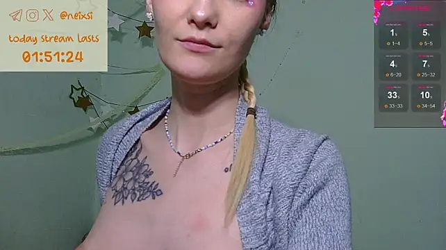 Ixsi - pussy close up + some lil spreads