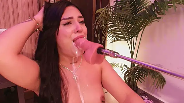 Lana_ortega - 1 min control machine + ahegao (●'◡'●)