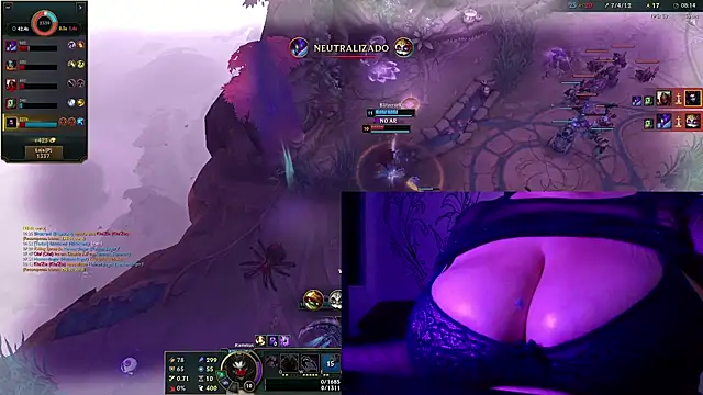 PuffMorgana - Sugador no grelinho enquanto joga 💋