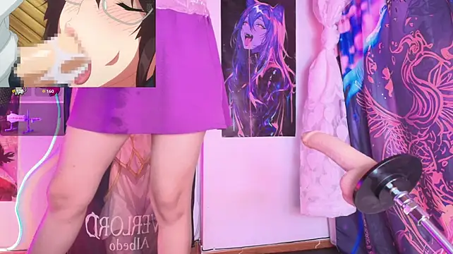 Hani_bun - deep Throat on Star Fire's with dildo😈