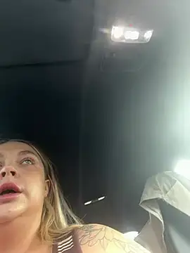 Blairbella - Naked in car whole show