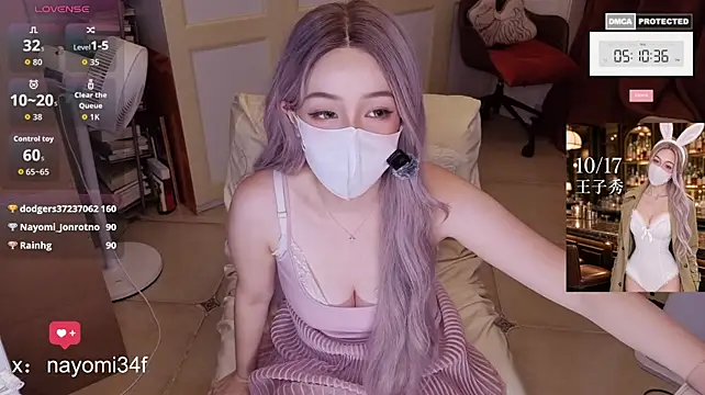 Nayomi_34f - 超透小褲褲 拉成一條線 進看穴穴3分鐘 超色~~~