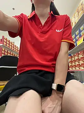 Sneaky_Cumshoot - Sneaky masturbatiing under Mart Cashier