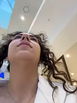 Choco__latte - take off blouse + bare tits show in wc