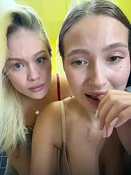 Coconut_milk - Kate bite ass Mandy+shake it near urinal