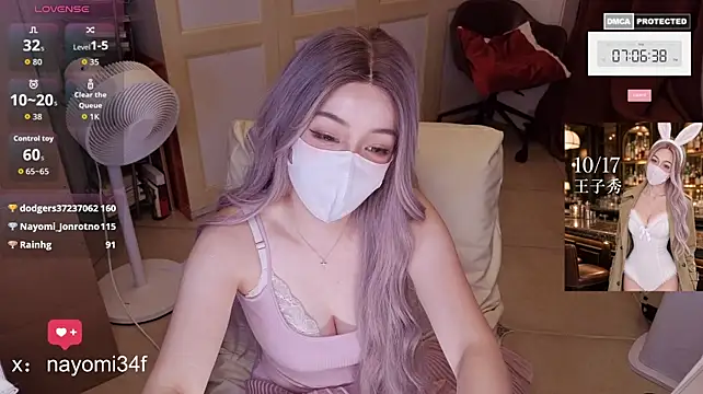 Nayomi_34f - 超透小褲褲 拉成一條線 進看穴穴3分鐘 超色~~~