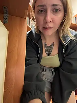 Sunny___Bunny - spank ass with a book in library