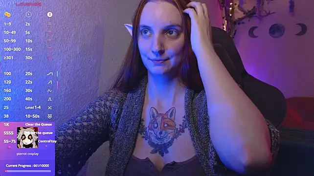 Elfie_Agatha - oil boobs show