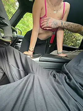 Cash_rules77 - Cum show in car