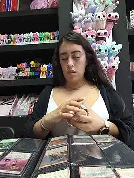 MissNyraSecret - Tits out public in store