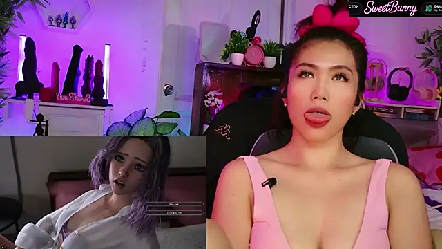 25sweetlilbunny - Fuckmachine 10 min in BED missionary