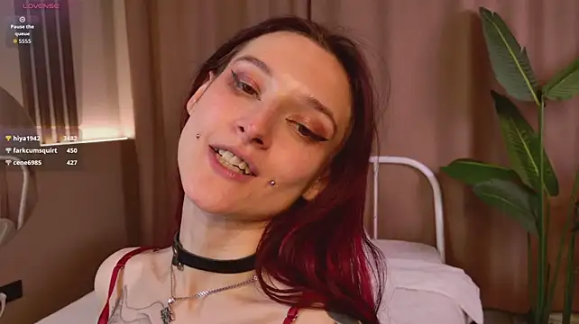 J_Hunter_ - push dildohead in pussy + caress clit