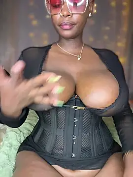 ScarletMuseX - Completely Naked n oil on my Tits