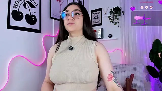 Samii_Evans - ahegao + play boobs