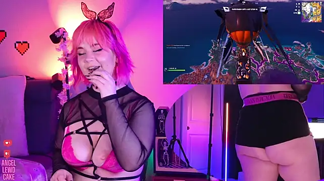 Angel-Lewd-Cake - Vibe dildo ctrl🩷Play a game of Fortnite