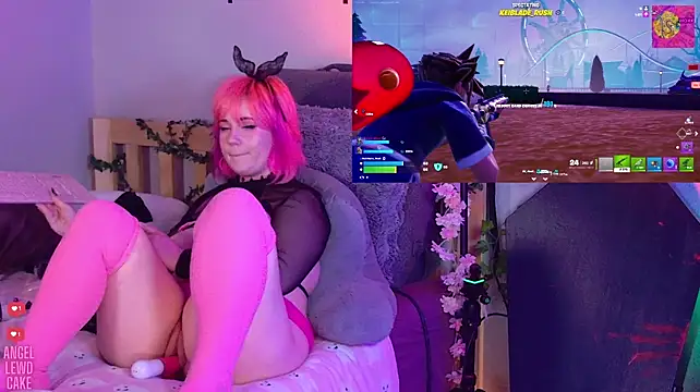 Angel-Lewd-Cake - Vibe dildo ctrl🩷Play a game of Fortnite