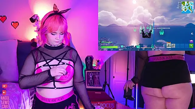 Angel-Lewd-Cake - Vibe dildo ctrl🩷Play a game of Fortnite