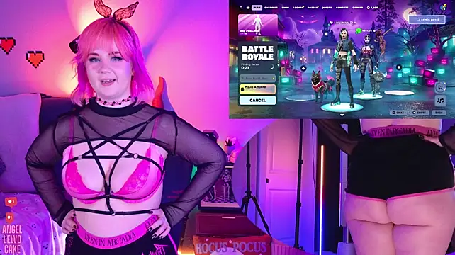 Angel-Lewd-Cake - Vibe dildo ctrl🩷Play a game of Fortnite