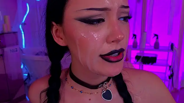 Cassadyy - suck a dildo + fake cum:
