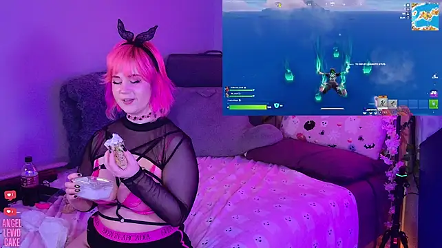 Angel-Lewd-Cake - Vibe dildo ctrl🩷Play a game of Fortnite
