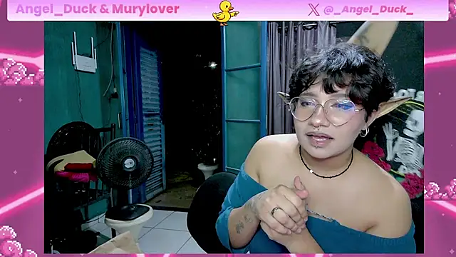 Angel_Duck - Vibrador exterm + dildo pequeno 2 min