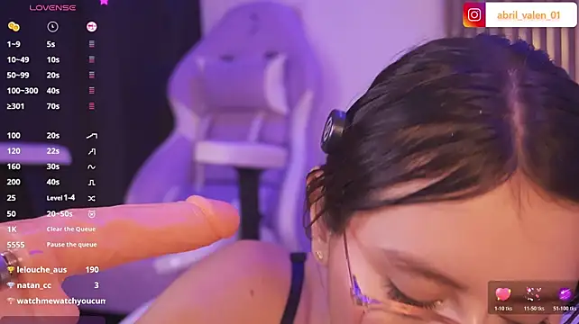 Abril_valen - CONTROL MACHINE IN PUSSY 3 MIN
