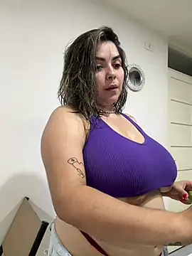 Charryluna_25 - Masturbación with a dildo