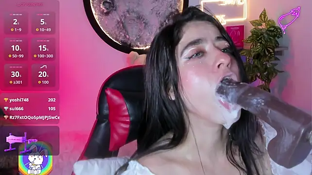 Lana_grenville - show saliva in tits