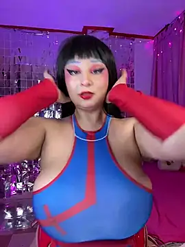 Andrea_Bloomix__ - Suck my nipples + Spank boobs x7