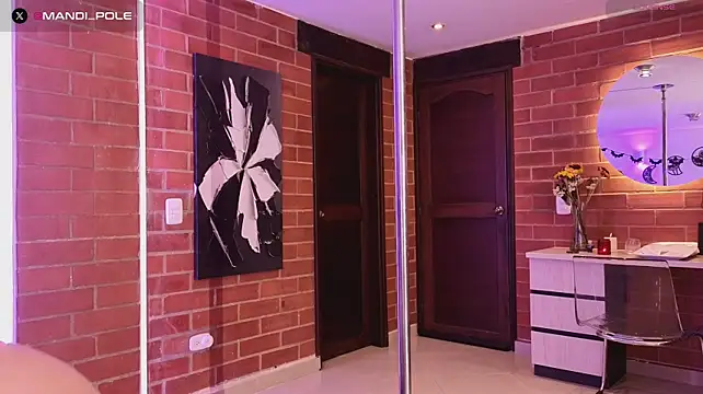 Mandi4pole_ - Naked + pole dance