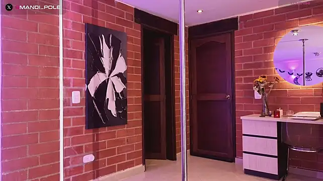 Mandi4pole_ - Naked + pole dance