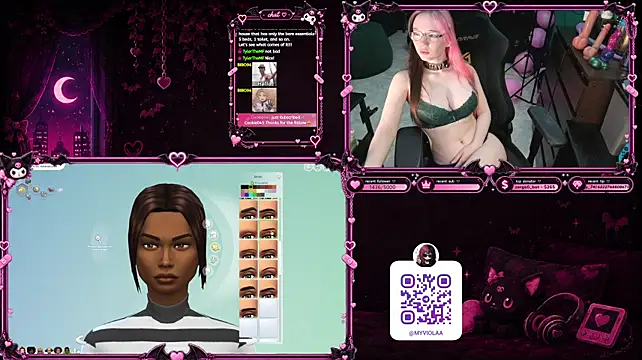 Maya_Viola - bra off-10 min