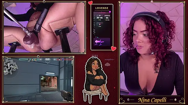 NinaCapelli - DESTOY MY PUSSY + SQUIRT CT 5 MIN